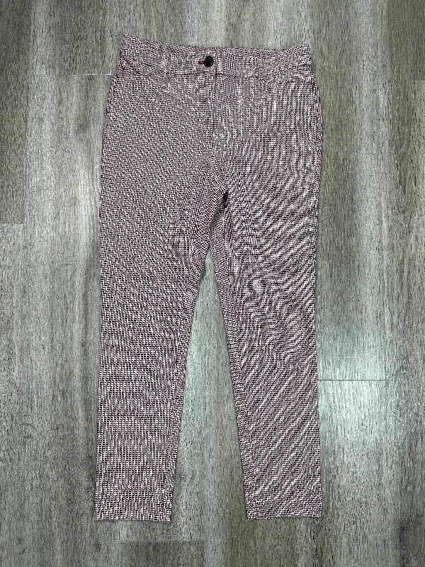Pants Dress By Loft In Checkered Pattern, Size: S