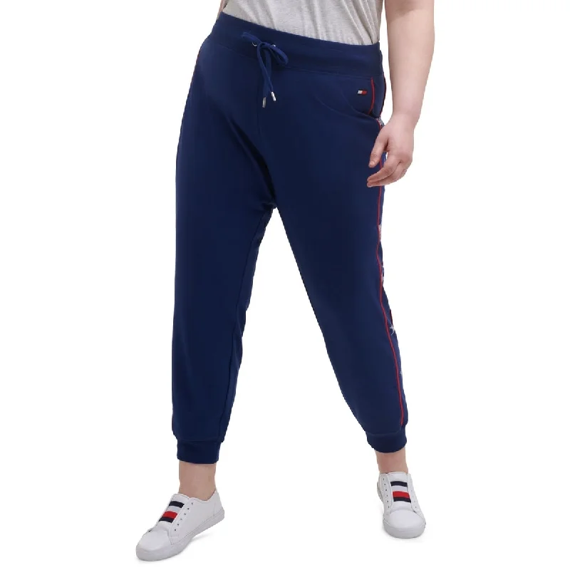 Tommy Hilfiger Women's Star Graphic Capri Pants Blue Size 3X