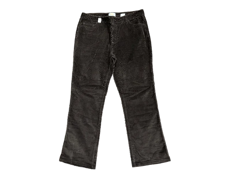 Pants Corduroy By Talbots In Brown, Size: 14