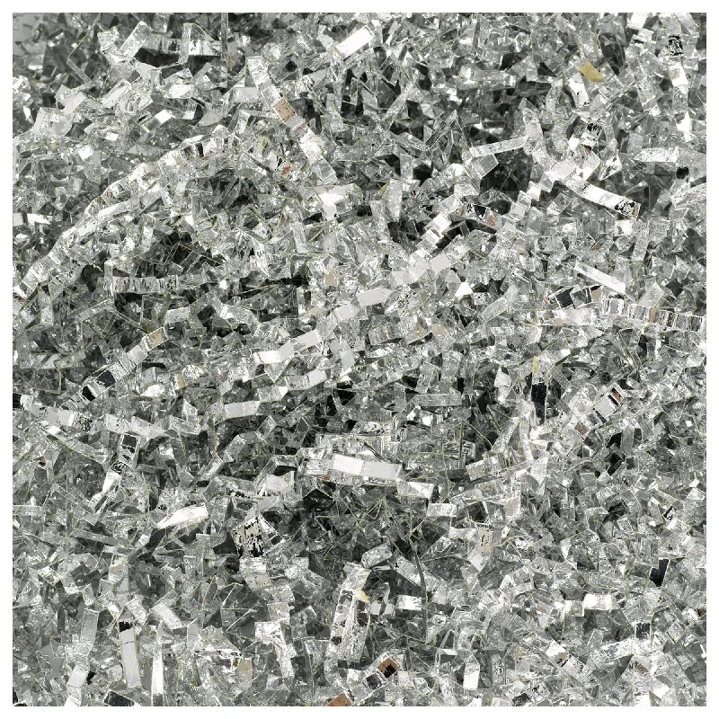Metallic Silver Shred