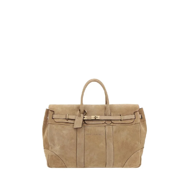Brunello Cucinelli Country Travel Men's Bag