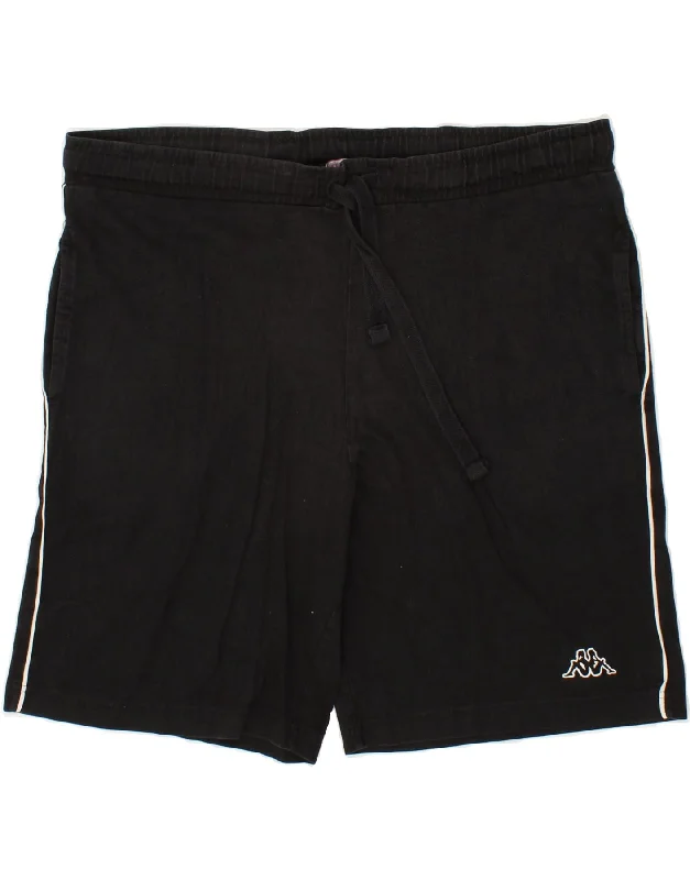 KAPPA Mens Sport Shorts XL Black