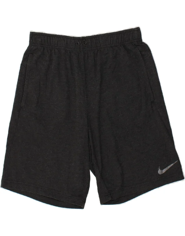 NIKE Mens Graphic Sport Shorts Medium Grey Rayon