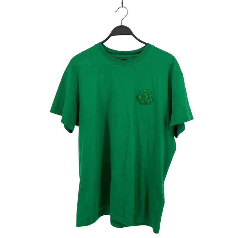 MONCLER/T-Shirt/M/Cotton/GRN/SOFT PATCH