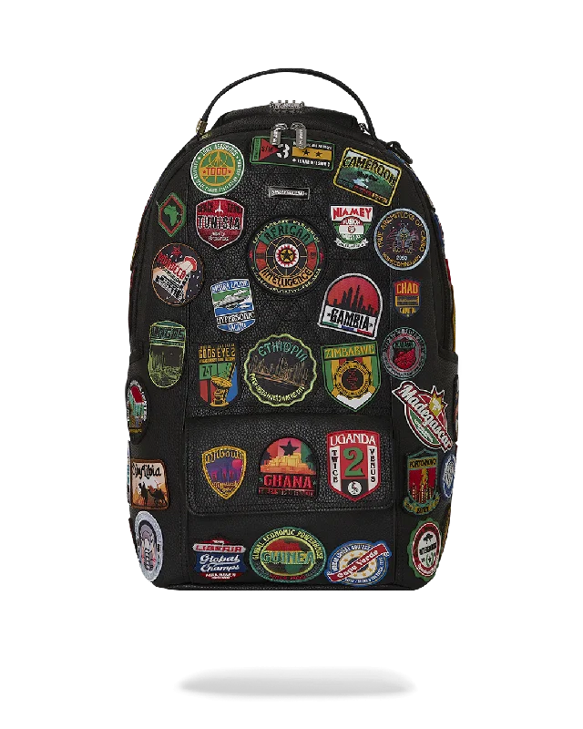A.I. THE 54 (PATCHES OF AFRICA) CARGO BACKPACK