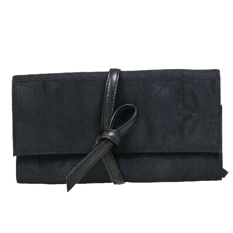 Chanel Travel Line  Canvas Clutch Bag (Pre-Owned)