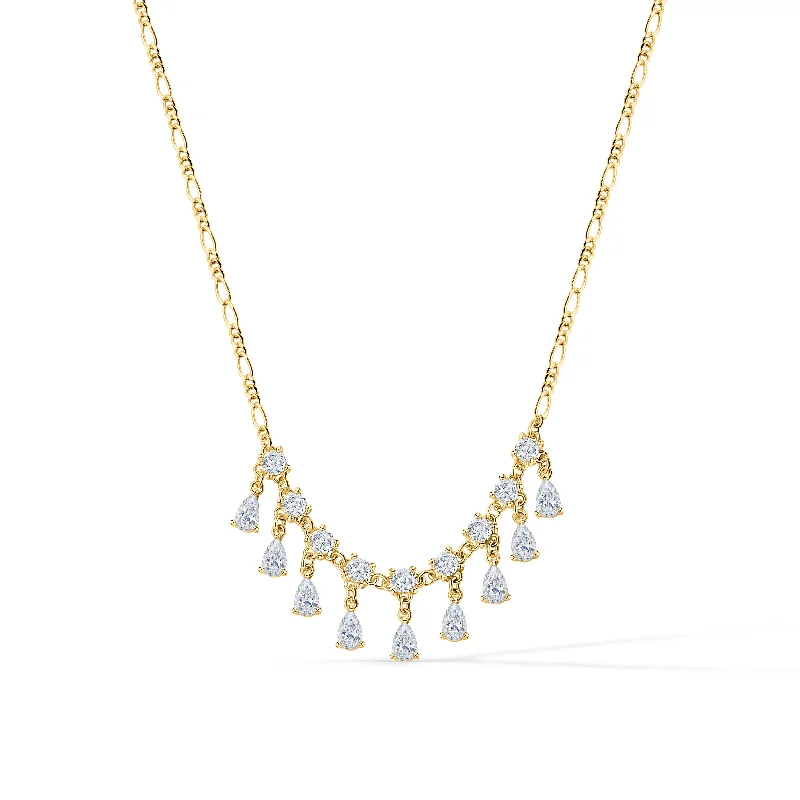 Diamond Fall Necklace