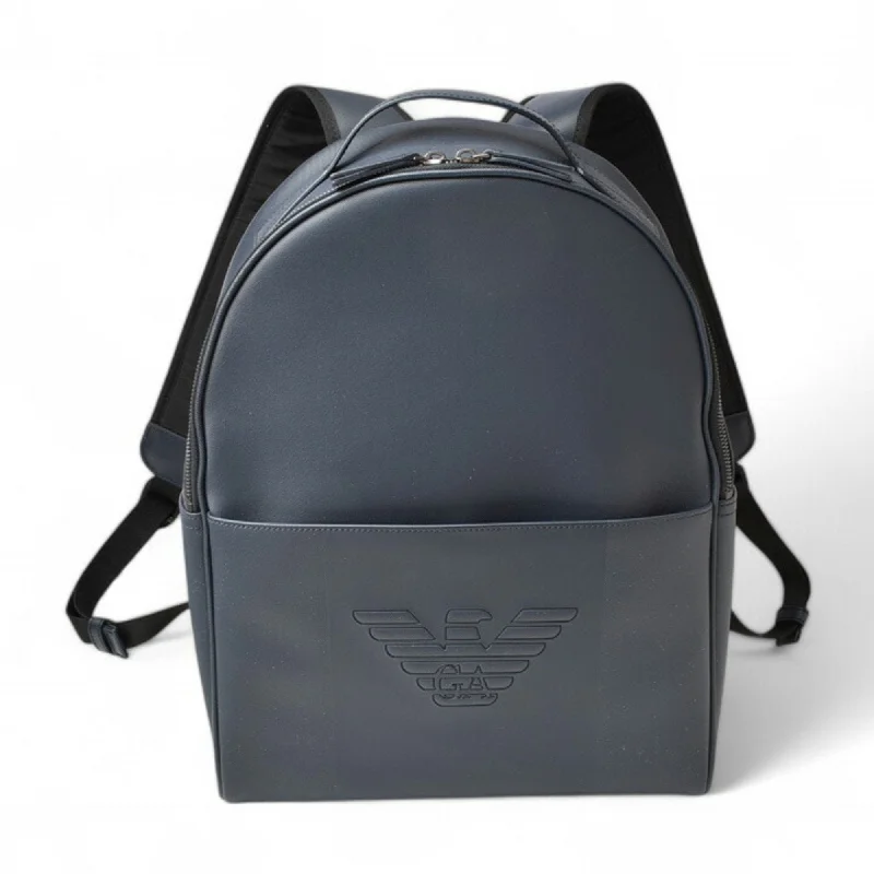 Emporio Armani  Coated Canvas Backpack (Pre-Owned)