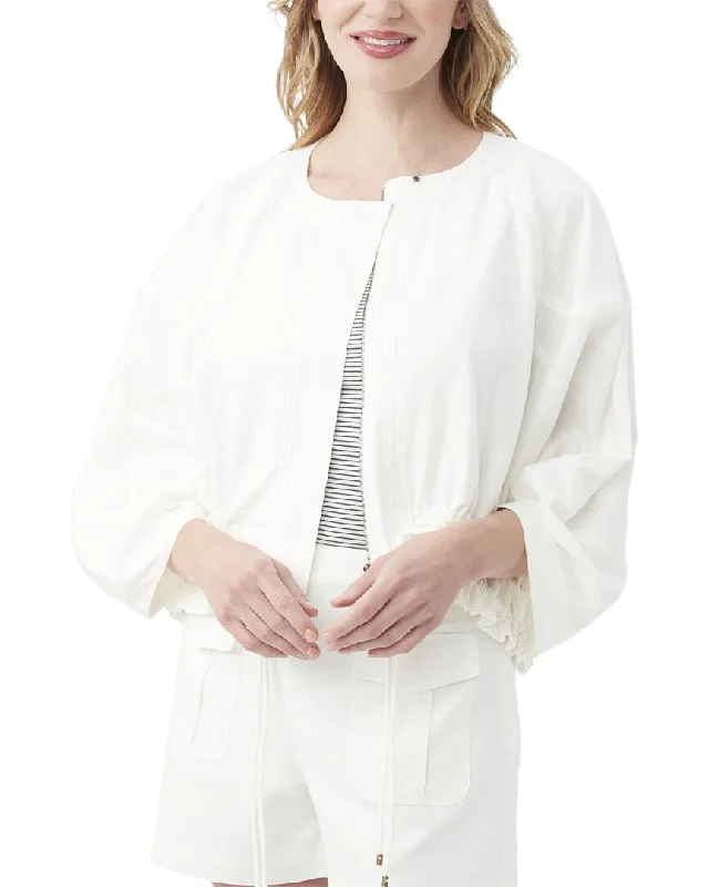Trina Turk Prita Linen-Blend Jacket