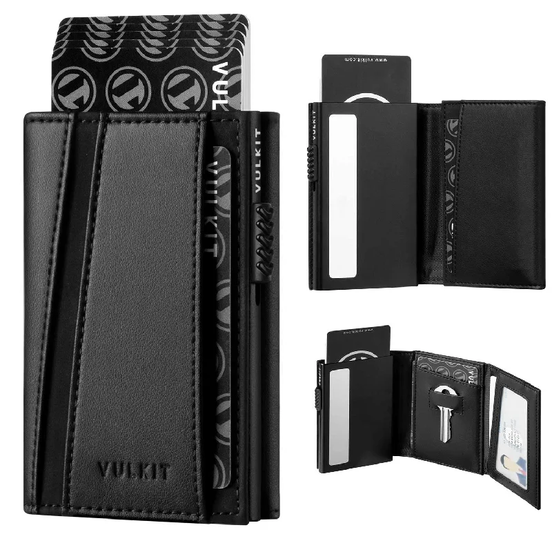 VC319-RFID Blocking Minimalsit Mens Wallet Pop Up with Coin Poecket and Key Slot for Spare Key VC319-RFID Blocking Minimalsit Mens Wallet Pop Up with Coin Poecket and Key Slot for Spare Key