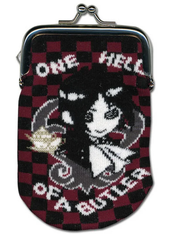 Black Butler - Sebastian Michaelis Knitted Coin Purse