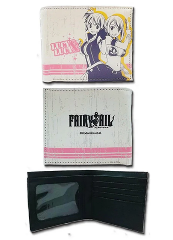Fairy Tail - Lucy Heartfilia & Edolas Lucy Heartfilia Boy Wallet