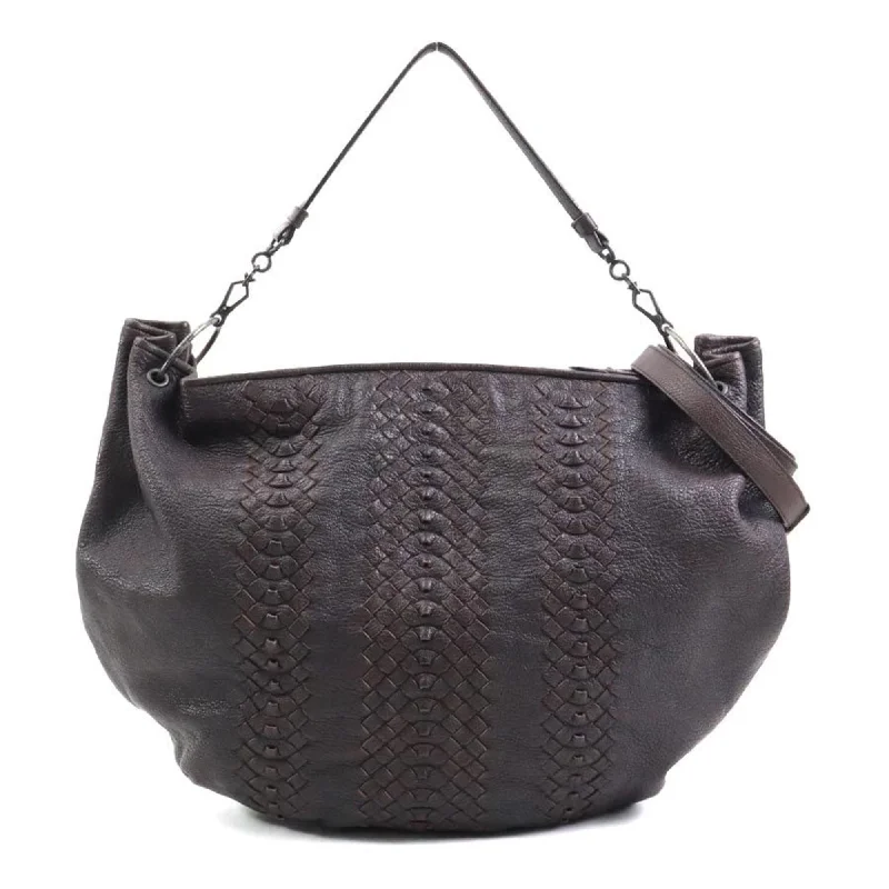 Bottega Veneta  Leather Shoulder Bag (Pre-Owned)