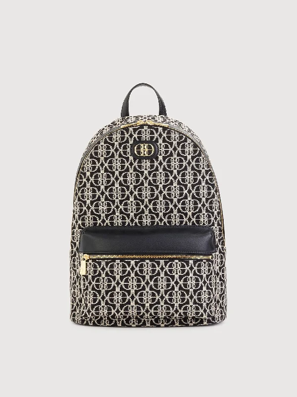 Nadia Monogram Backpack