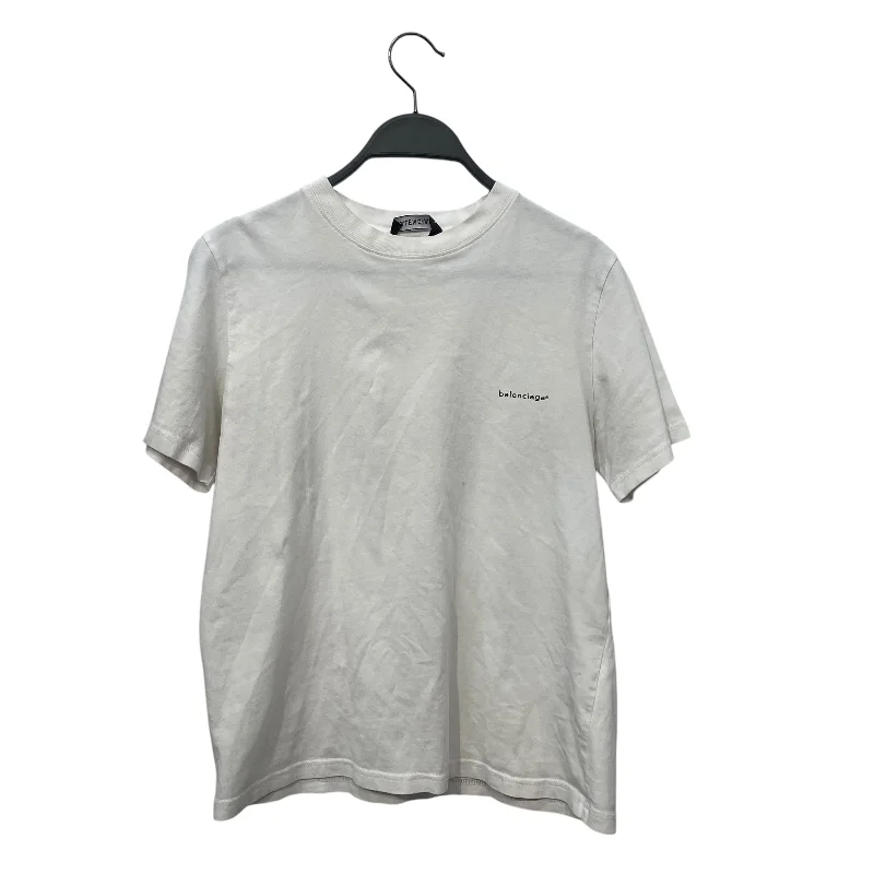 BALENCIAGA/T-Shirt/XS/Cotton/WHT/