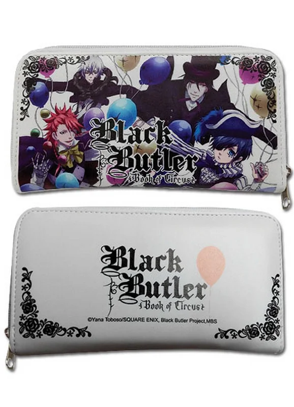 Black Butler Book Of Circus - Group With Balloon Wallet