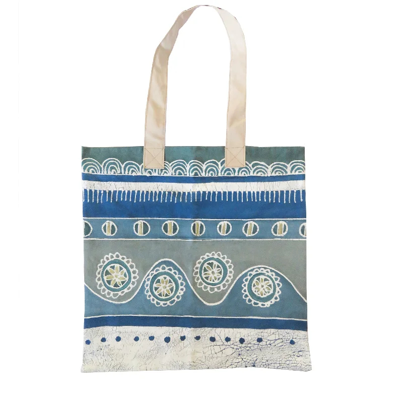 Mali Aqua Wiggle Tote Bag