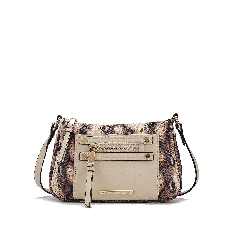 Essie Embossed Crossbody Bag