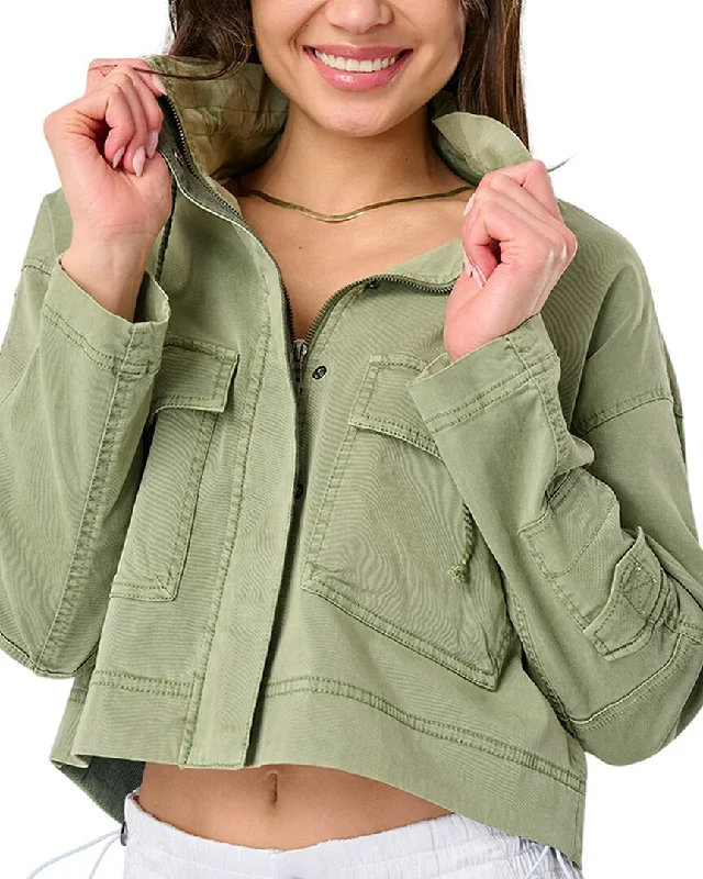 Marrakech Umi Stretch Cargo Crop Jacket