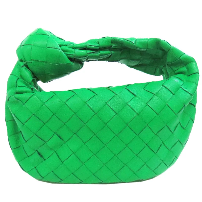 BOTTEGAVENETA Handbag Calfskin green Jodie INTRECCIATO