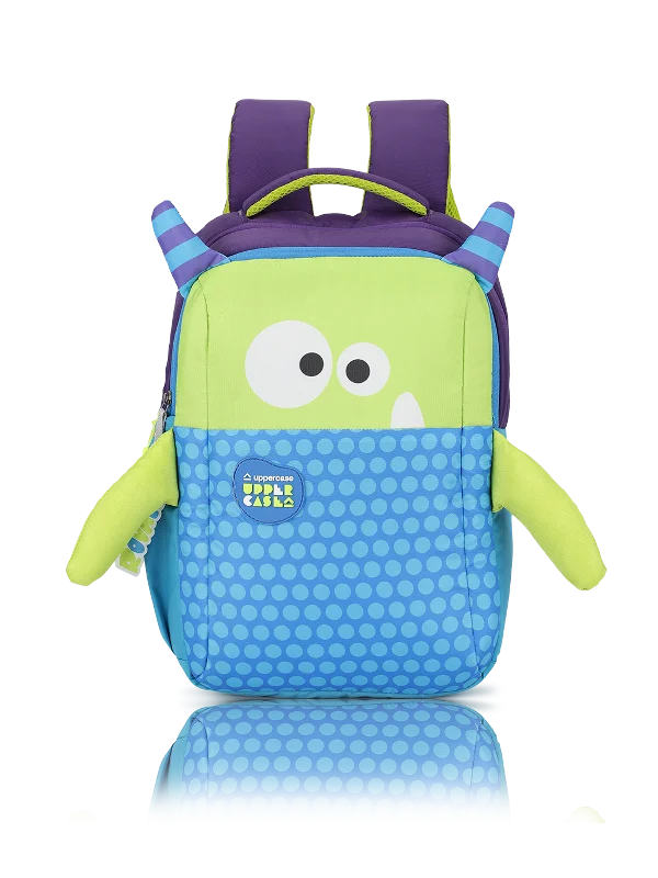 uppercase Sprout 04 Double Compartments School Backpack for Boys Girls 18L Blue