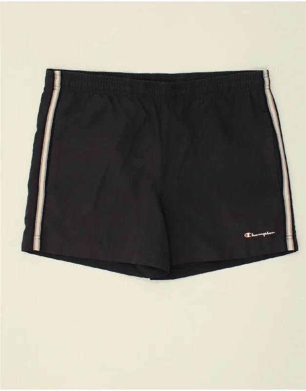 CHAMPION Mens Sport Shorts Medium Navy Blue