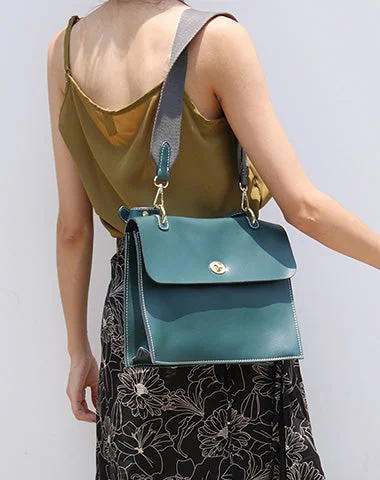 Leather Women Shoulder Bag Briefcase Work Bag For Women