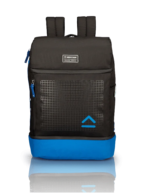 uppercase Multi utility 14" Laptop Bag Water Repellent College Bag 21L Black