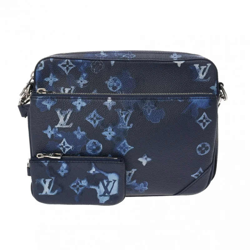 Louis Vuitton blue Monogram Monogram Pouch Shoulder Bag (Pre-Owned)