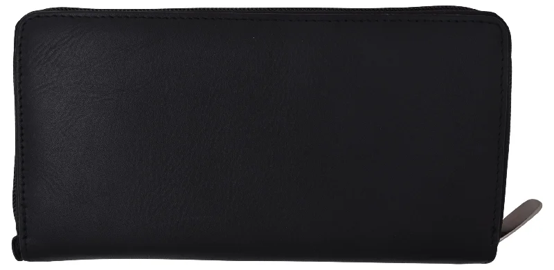 Women’s Zip Around Wallet and Phone Clutch with RFID Blocking and Genuine Leather Fits All Smartphone Sizes Women’s Zip Around Wallet and Phone Clutch with RFID Blocking and Genuine Leather Fits All Smartphone Sizes