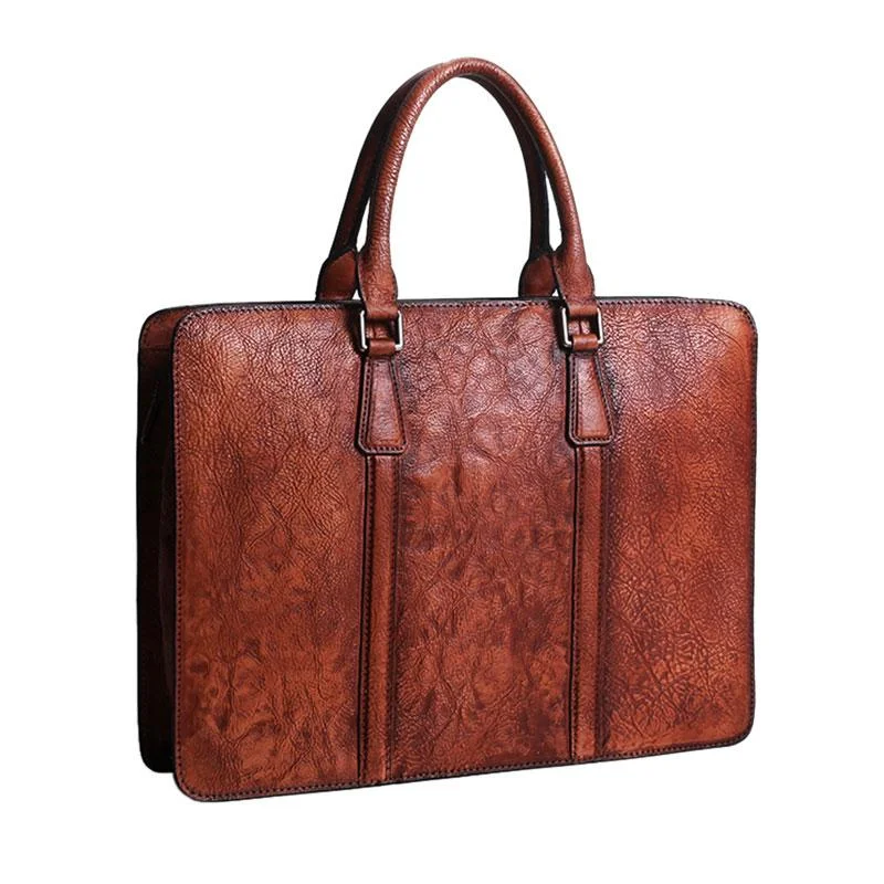 Handmade Leather Mens Cool Messenger Bag Briefcase Work Bag Business Bag Laptop Bag for men Handmade Leather Mens Cool Messenger Bag Briefcase Work Bag Business Bag Laptop Bag for men