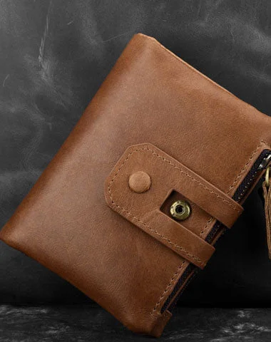 Genuine Leather Mens Zip Wallet Cool billfold Slim Bifold Wallet Card Wallet Purse for Mens Genuine Leather Mens Zip Wallet Cool billfold Slim Bifold Wallet Card Wallet Purse for Mens