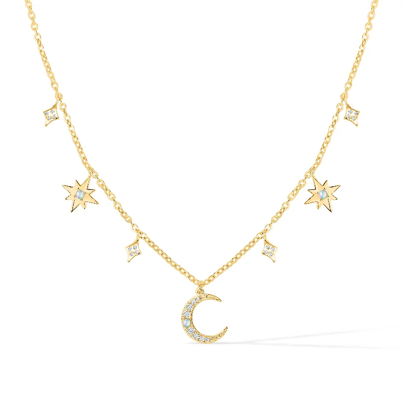 Opal Celestial Choker