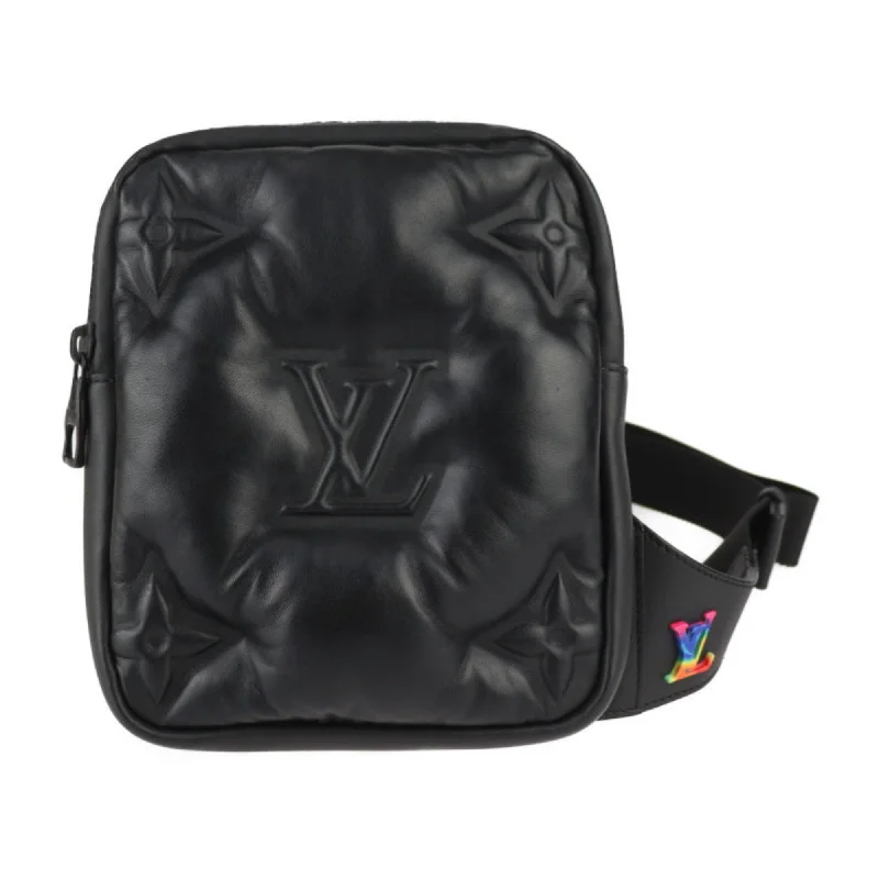Louis Vuitton Leather Shoulder Bag Sling Bag (Pre-Owned)