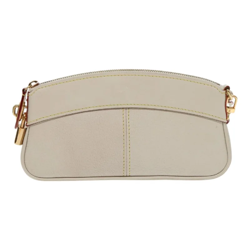 Louis Vuitton Lockit  Leather Clutch Bag (Pre-Owned)