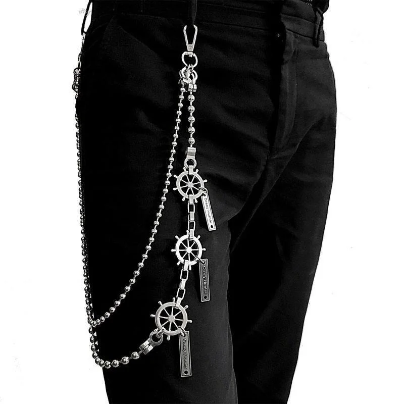 31'' Biker Wallet Chain Silver Wallet Chain Beaded Mens Long Pants Chain Anchor Jeans Chain Jean 31'' Biker Wallet Chain Silver Wallet Chain Beaded Mens Long Pants Chain Anchor Jeans Chain Jean