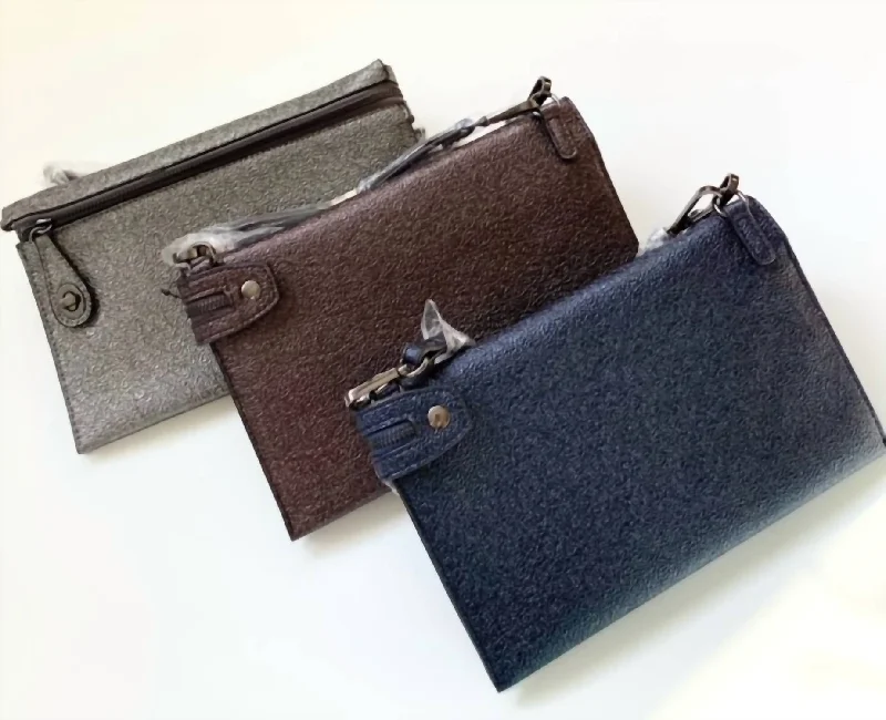 Metallic Clutch/cb In Pewder