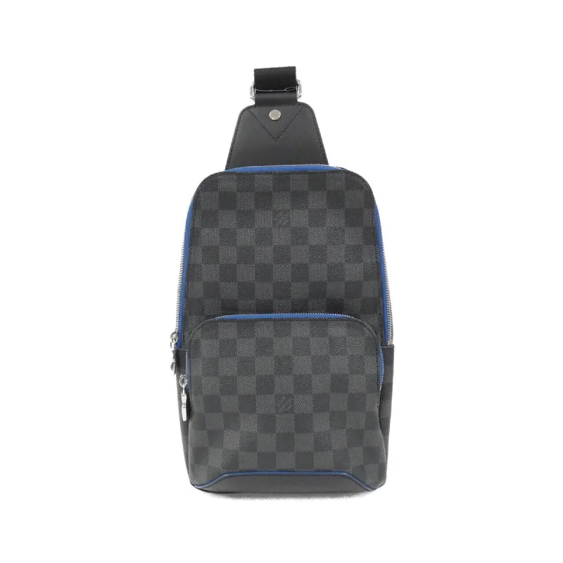 Louis Vuitton Damier Graphite blue Damier Graphite Graphite Damier Graphite Shoulder Bag (Pre-Owned)