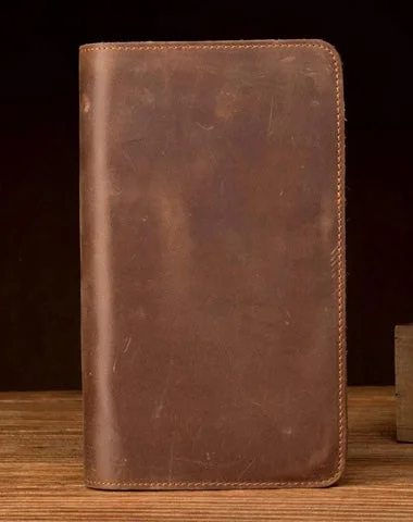 Brown Cool Mens long Wallet Wristlet Wallet Clutch Wallet Bifold Long Wallet for Men Brown Cool Mens long Wallet Wristlet Wallet Clutch Wallet Bifold Long Wallet for Men