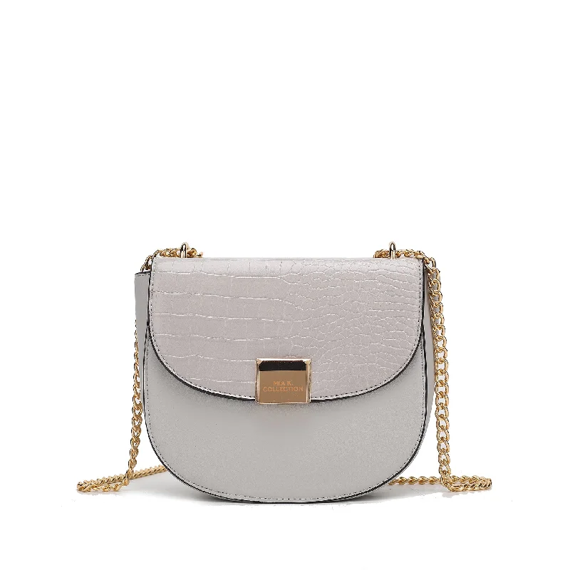 Brooklyn Embossed Crossbody Bag