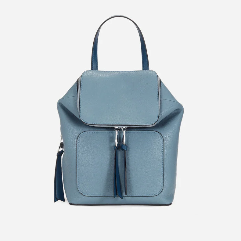 Stylish Ladies Leather Rucksack Bag Backpack Purse For Women