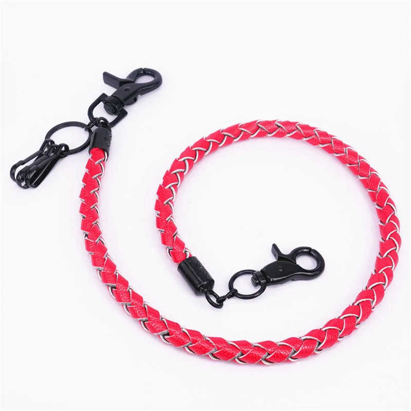 Red Leather Wallet Chain Mens Biker Wallet Chain Red Pants Chain Jeans Chain Jean Chain Red Leather Wallet Chain Mens Biker Wallet Chain Red Pants Chain Jeans Chain Jean Chain