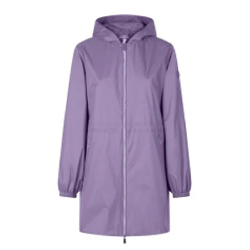 Women's FLEUR LIGHTWEIGHT RAIN JACKET in WISTERIA VIOLET