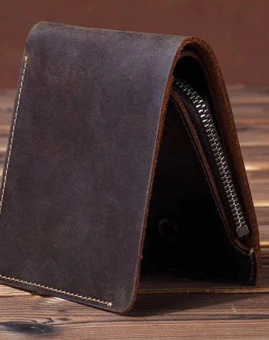 Handmade Genuine Leather Wallet billfold Leather Wallet Bifold Slim Wallet Purse Bag For Mens Handmade Genuine Leather Wallet billfold Leather Wallet Bifold Slim Wallet Purse Bag For Mens