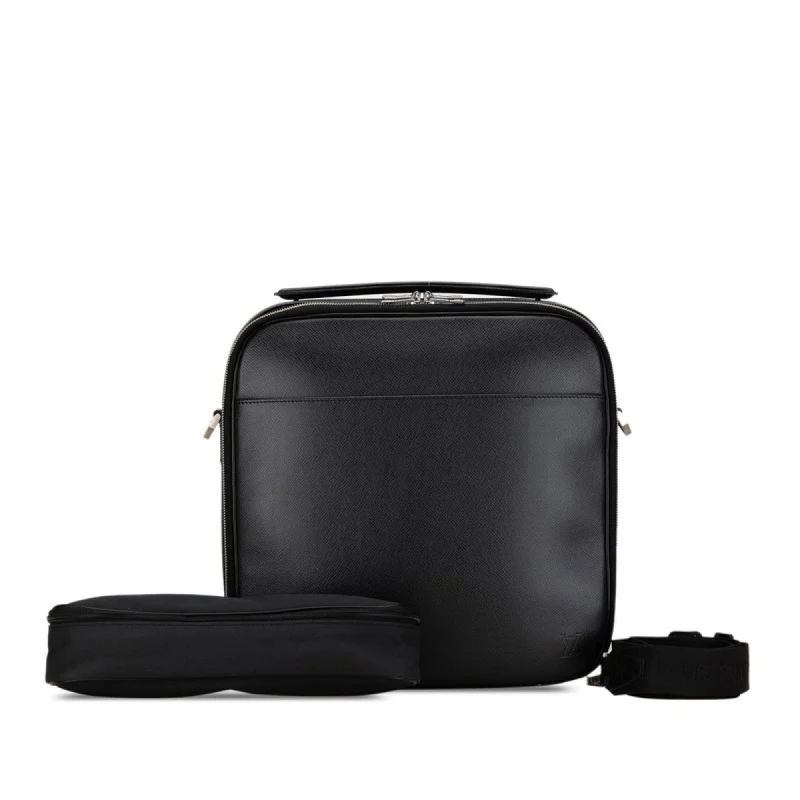 Louis Vuitton Ardoise  Leather Shoulder Bag (Pre-Owned)