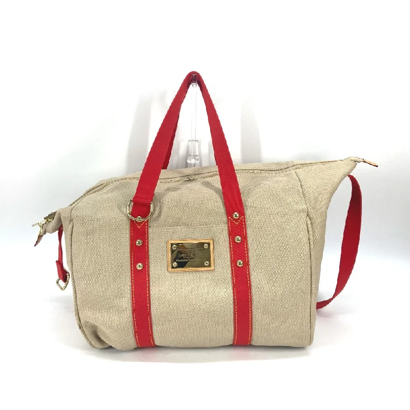 LOUIS VUITTON Boston Duffel bag M40029 canvas beige Antigua Sac Weekend