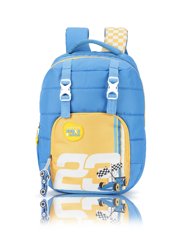 uppercase Sprout 02 Double Compartments School Backpack for Boys Girls 26L Blue