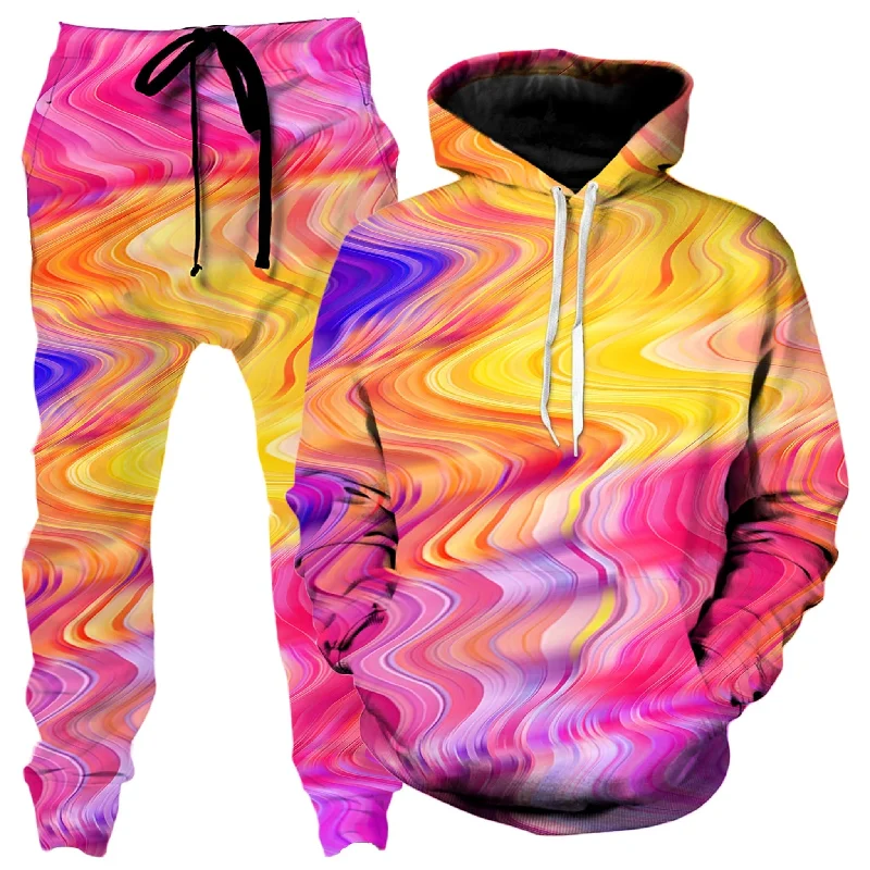 Psychedelic Aftershock Hoodie and Joggers Combo