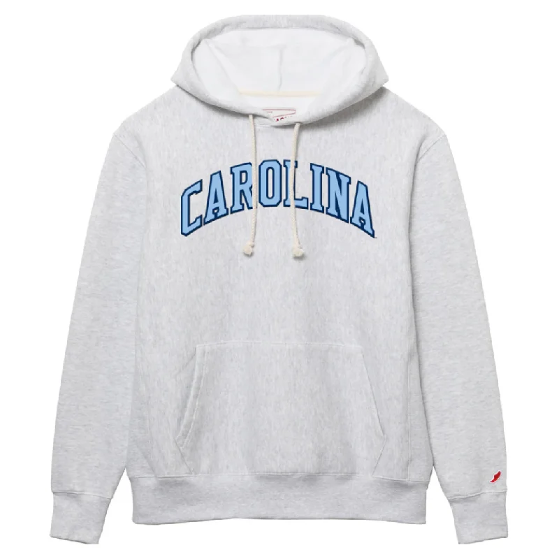 North Carolina Tar Heels  Heavyweight Hoodie with Felt Letters