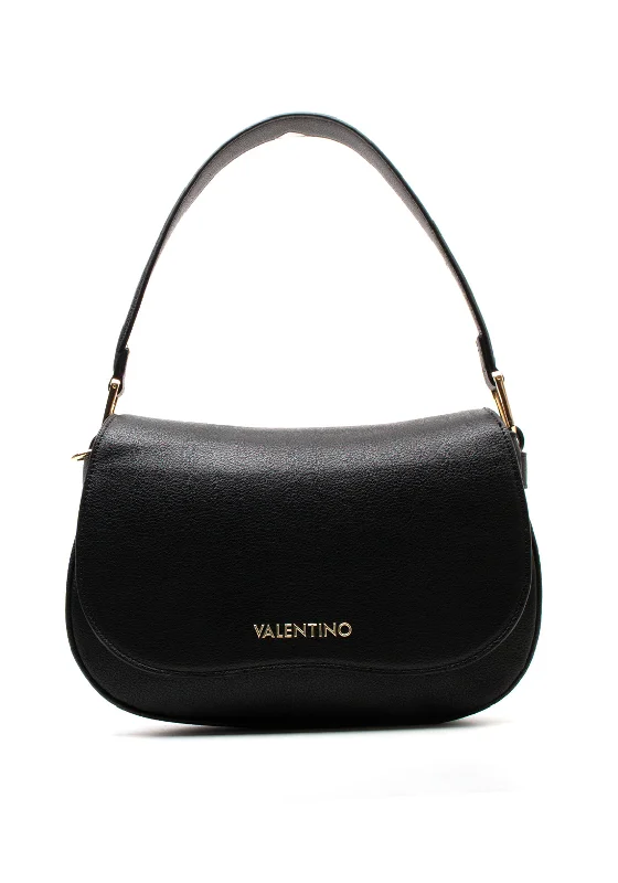 Valentino Cortina Shoulder Bag, Black